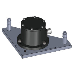 Adjustable base with micrometer screw